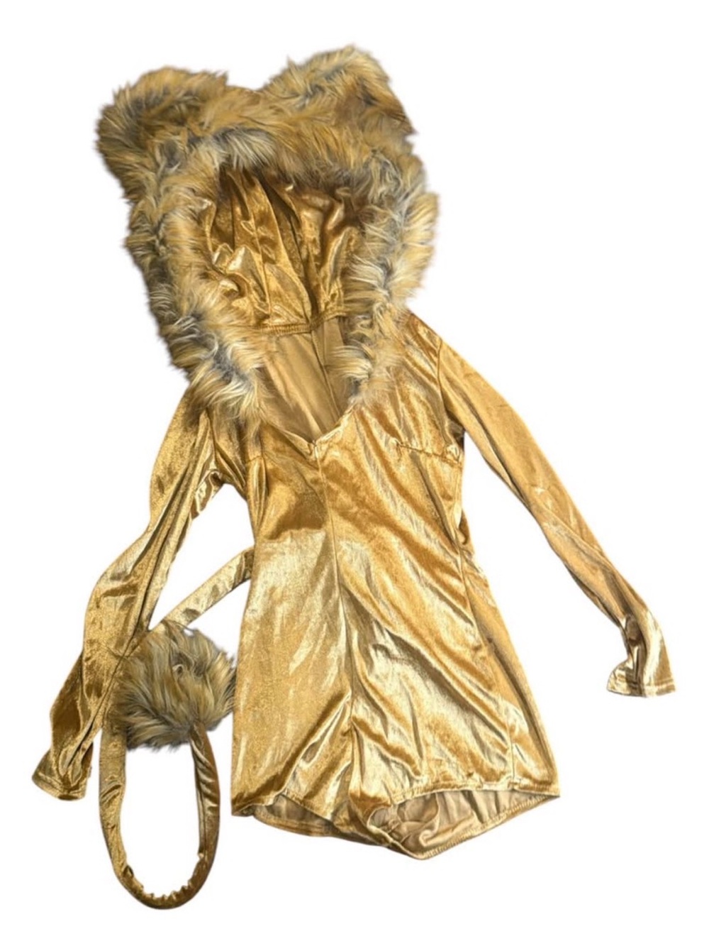 Lion Romper Costume Size Small